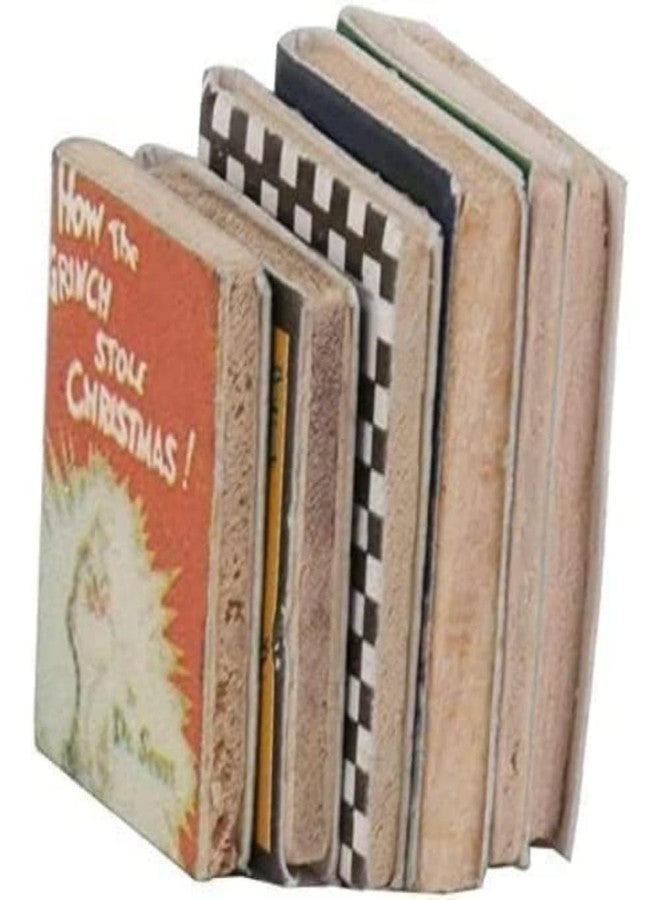 ٦ كتب صغيرة، زينة مصغرة لبيت الدمى بمقياس ١:١٢، كتب ملونة لدمى نموذجية، إكسسوارات فنية صغيرة لبيت الدمى - Image 2